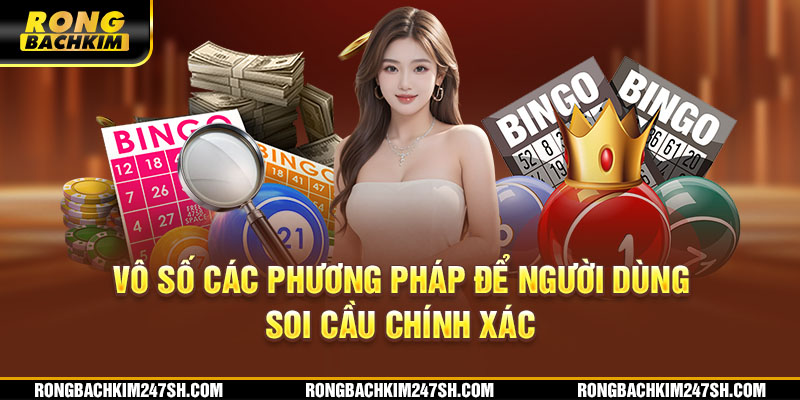 Vô số các phương pháp để người dùng soi cầu chính xác