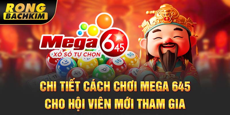 Chi tiết cách chơi Mega 645 cho hội viên mới tham gia